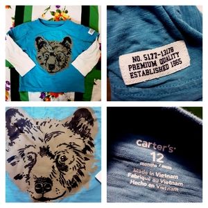 12 Month Bear Shirt